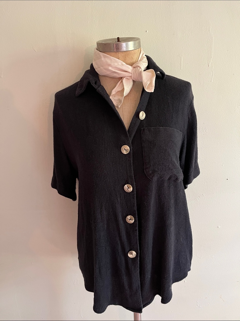 Vintage made in USA button down shirt sleeve